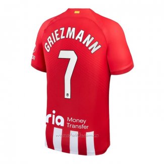 Camiseta Atletico Madrid Jugador Griezmann Primera 2023-2024