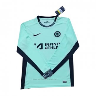 Camiseta Chelsea Tercera Manga Larga 2023-2024