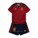 Camiseta Espana Primera Nino 2022
