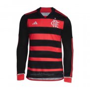 Camiseta Flamengo Primera Manga Larga 2024