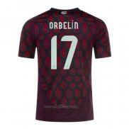 Camiseta Mexico Jugador Orbelin Primera 2024