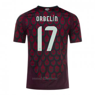 Camiseta Mexico Jugador Orbelin Primera 2024