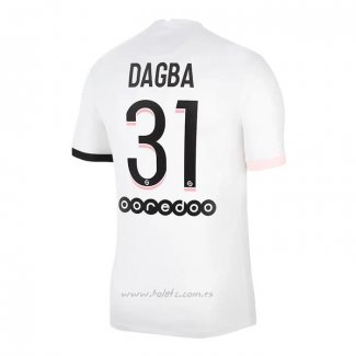Camiseta Paris Saint-Germain Jugador Dagba Segunda 2021-2022