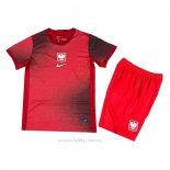 Camiseta Polonia Segunda Nino 2024