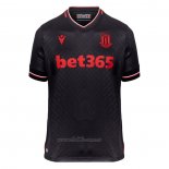 Camiseta Stoke City Segunda 2022-2023 Negro