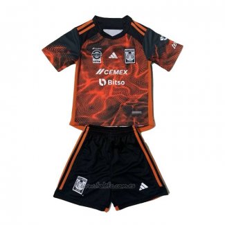 Camiseta Tigres UANL Tercera Nino 2023-2024