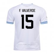 Camiseta Uruguay Jugador F.Valverde Segunda 2022