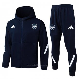 Chandal con Capucha del Arsenal 2025-2026 Negro