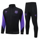 Chandal de Chaqueta del Barcelona 2025-2026 Negro Purpura