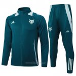 Chandal de Chaqueta del Cruzeiro 2024-2025 Verde