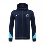 Chaqueta con Capucha del Chelsea 2024-2025 Azul