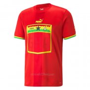 Camiseta Ghana Segunda 2022 Tailandia
