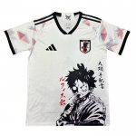 Camiseta Japon Anime Luffy 2024-2025 Blanco Tailandia