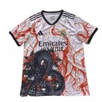 Camiseta Real Madrid Dragon 2025-2026 Blanco Tailandia