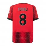 Camiseta AC Milan Jugador Tonali Primera 2023-2024