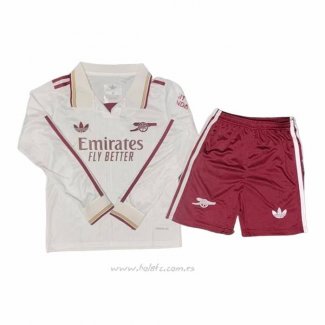 Camiseta Arsenal Tercera Manga Larga Nino 2025-2026