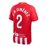 Camiseta Atletico Madrid Jugador J.M.Gimenez Primera 2023-2024