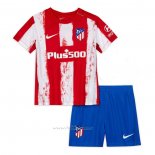 Camiseta Atletico Madrid Primera Nino 2021-2022