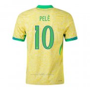 Camiseta Brasil Jugador Pele Primera 2024