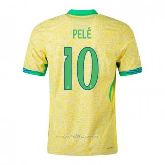 Camiseta Brasil Jugador Pele Primera 2024
