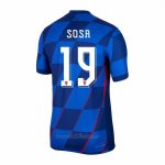 Camiseta Croacia Jugador Sosa Segunda 2024