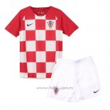 Camiseta Croacia Primera Nino 2018