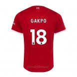 Camiseta Liverpool Jugador Gakpo Primera 2023-2024