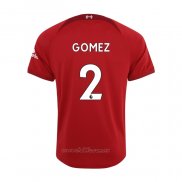 Camiseta Liverpool Jugador Gomez Primera 2022-2023