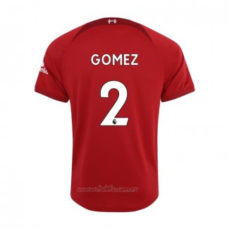 Camiseta Liverpool Jugador Gomez Primera 2022-2023