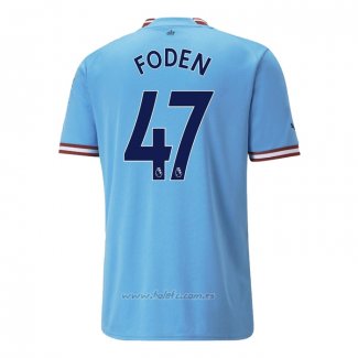 Camiseta Manchester City Jugador Foden Primera 2022-2023