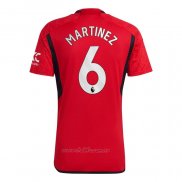 Camiseta Manchester United Jugador Martinez Primera 2023-2024