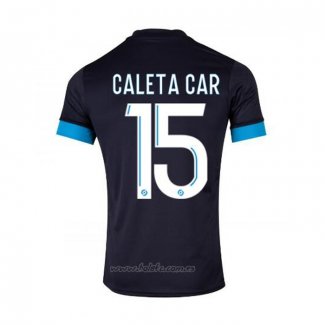 Camiseta Olympique Marsella Jugador Caleta Car Segunda 2022-2023