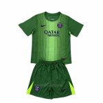 Camiseta Paris Saint-Germain Portero Nino 2025-2026 Verde