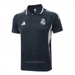Camiseta Polo del Real Madrid 2025-2026 Gris Rosa