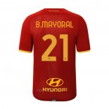 Camiseta Roma Jugador B.Mayoral Primera 2021-2022