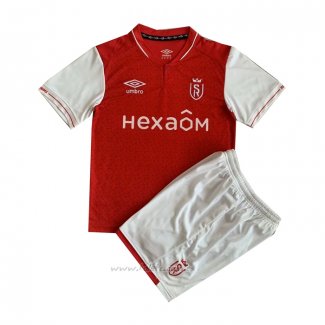 Camiseta Stade de Reims Primera Nino 2023-2024