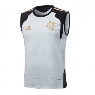 Camiseta de Entrenamiento Flamengo Sin Mangas 2025-2026 Crema