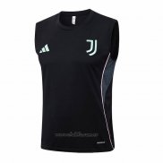 Camiseta de Entrenamiento Juventus Sin Mangas 2025-2026 Negro