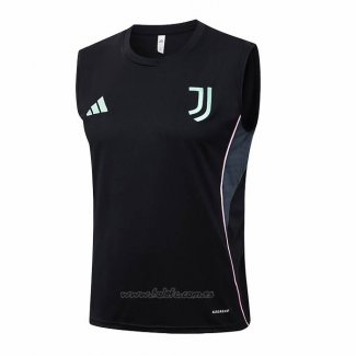 Camiseta de Entrenamiento Juventus Sin Mangas 2025-2026 Negro
