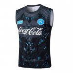 Camiseta de Entrenamiento Napoli Sin Mangas 2025-2026 Negro