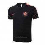 Camiseta de Entrenamiento Paises Bajos 2026-2027 Negro