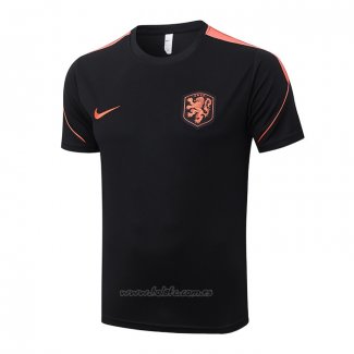 Camiseta de Entrenamiento Paises Bajos 2026-2027 Negro