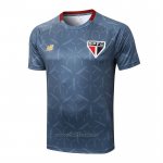 Camiseta de Entrenamiento Sao Paulo 2025-2026 Azul Gris