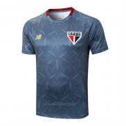 Camiseta de Entrenamiento Sao Paulo 2025-2026 Azul Gris