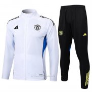 Chandal de Chaqueta del Manchester United 2025-2026 Blanco