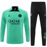 Chandal de Sudadera del Paris Saint-Germain Jordan 2022-2023 Verde