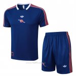 Chandal del Arsenal Manga Corta 2025-2026 Azul - Pantalon Corto