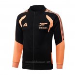 Chaqueta del Arsenal 2026-2027 Negro Naranja