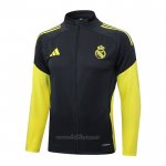 Chaqueta del Real Madrid 2025-2026 Gris Amarillo