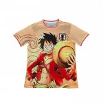 Camiseta Japon Anime Luffy 2025-2026 Naranja Tailandia